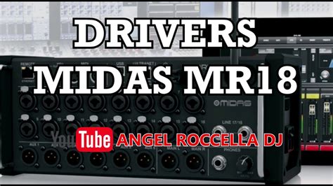midas mr18 driver download.